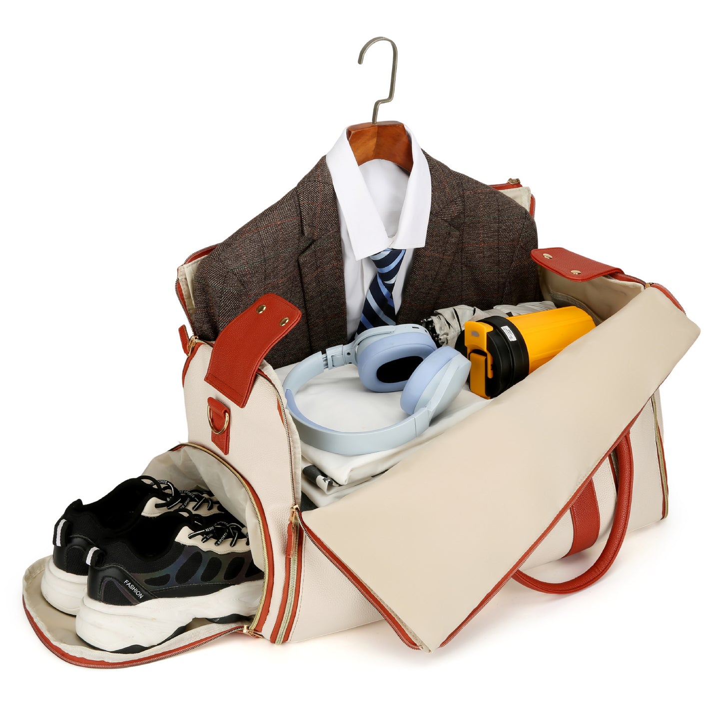 Convertible Garment & Rolling Luggage – Smart Travel Design